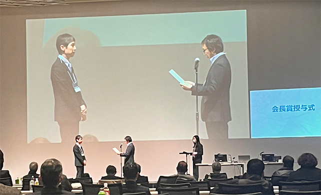 会長賞授与式 会長賞授与式